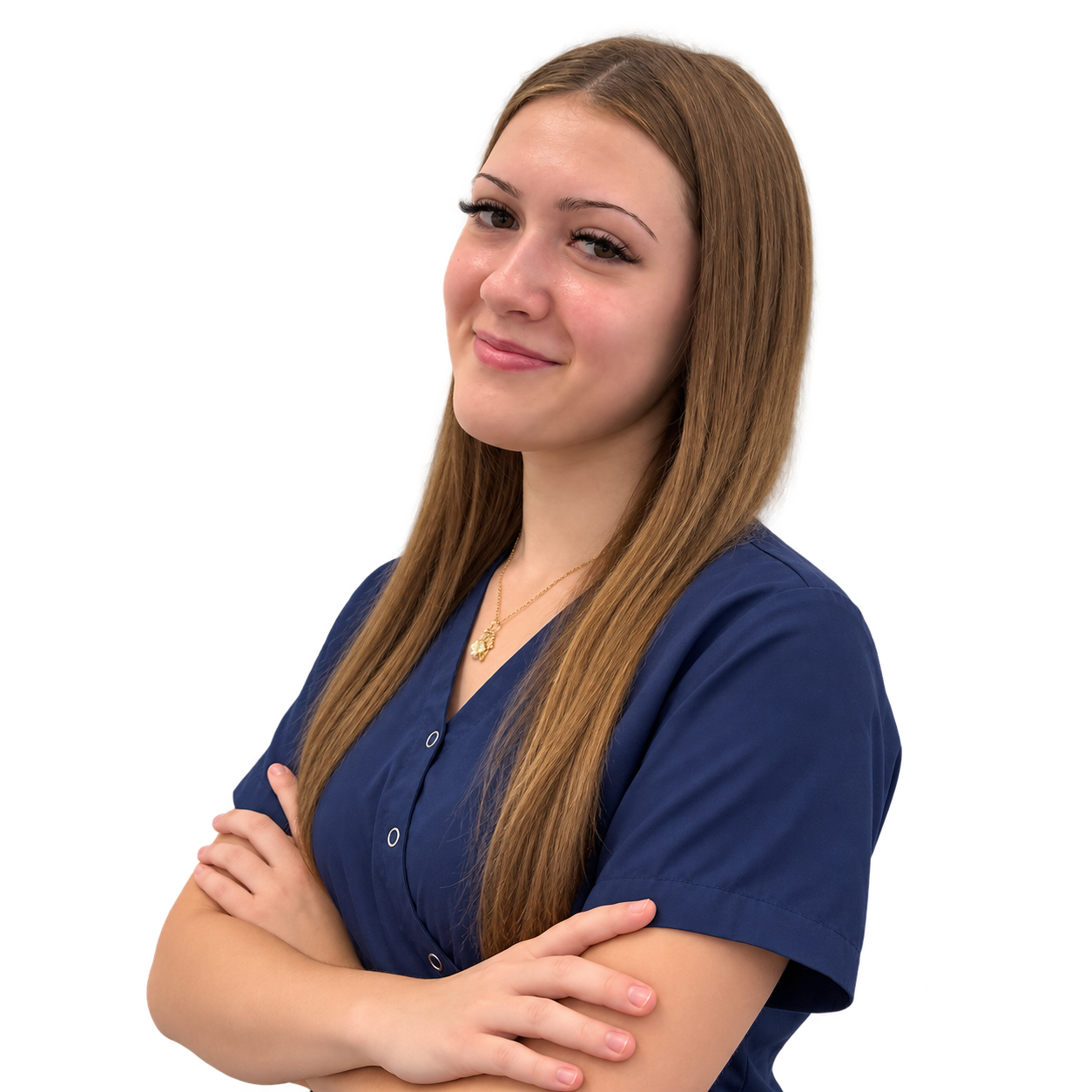 Ksenia, Auszubildende zur ZFA in der Zahnarztpraxis Dieter Schächtel in Neu-Ulm